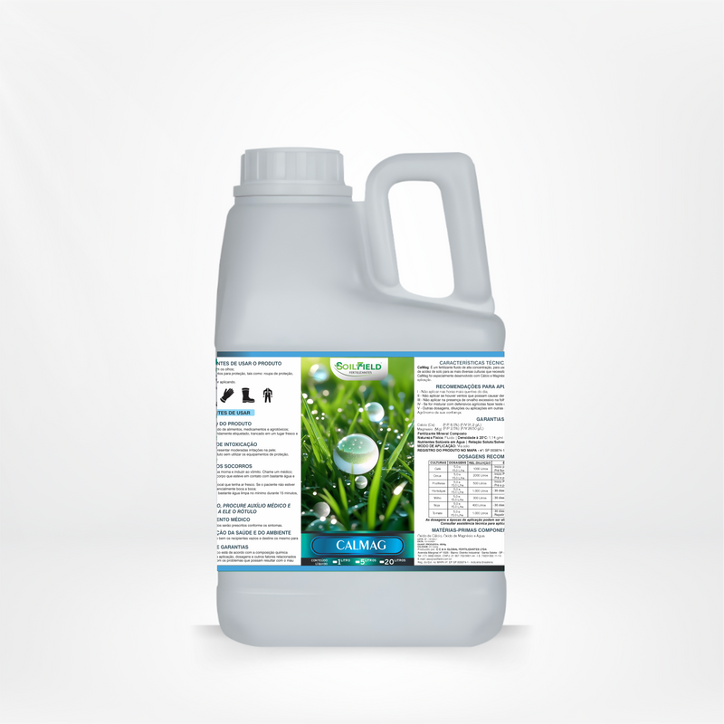 Calmag – Fertilizante com Cálcio e Magnésio.