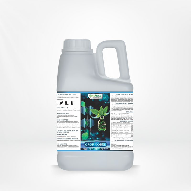Crop Cobre – Fertilizante com alta concentração de Cobre