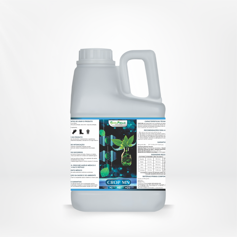 Crop Manganês – Fertilizante com alta concentração de Manganês