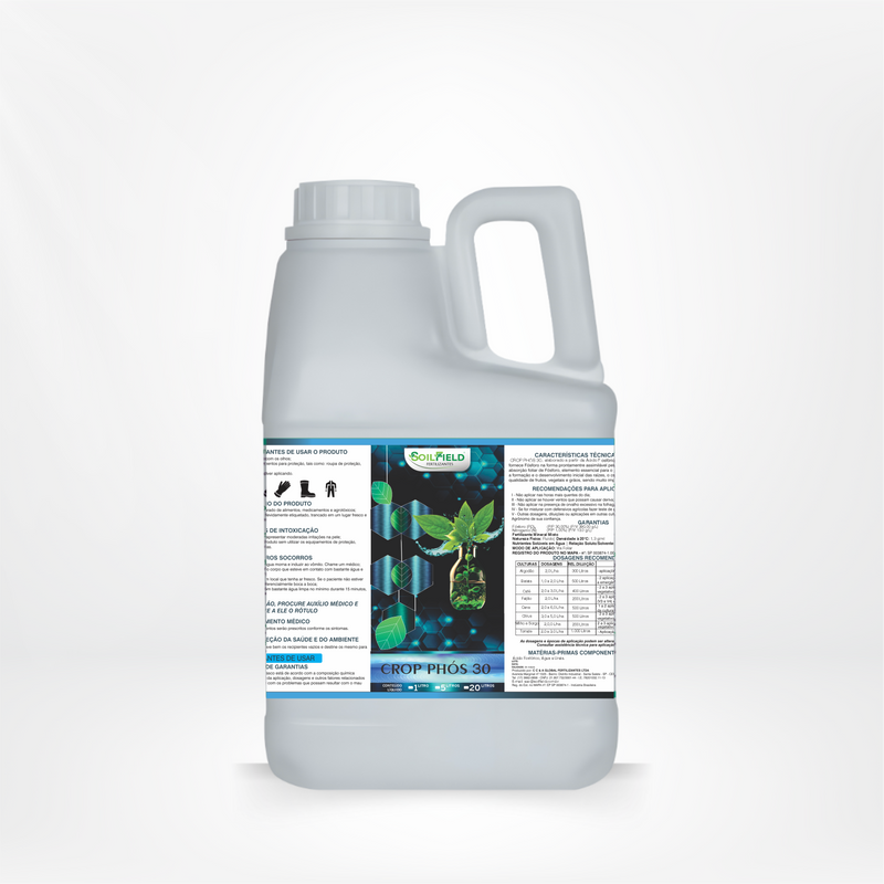 Crop Phós 30 – Fertilizante com alta concentração de Fósforo