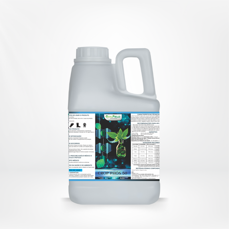 Crop Phós 50 – Fertilizante com alta concentração de Fósforo