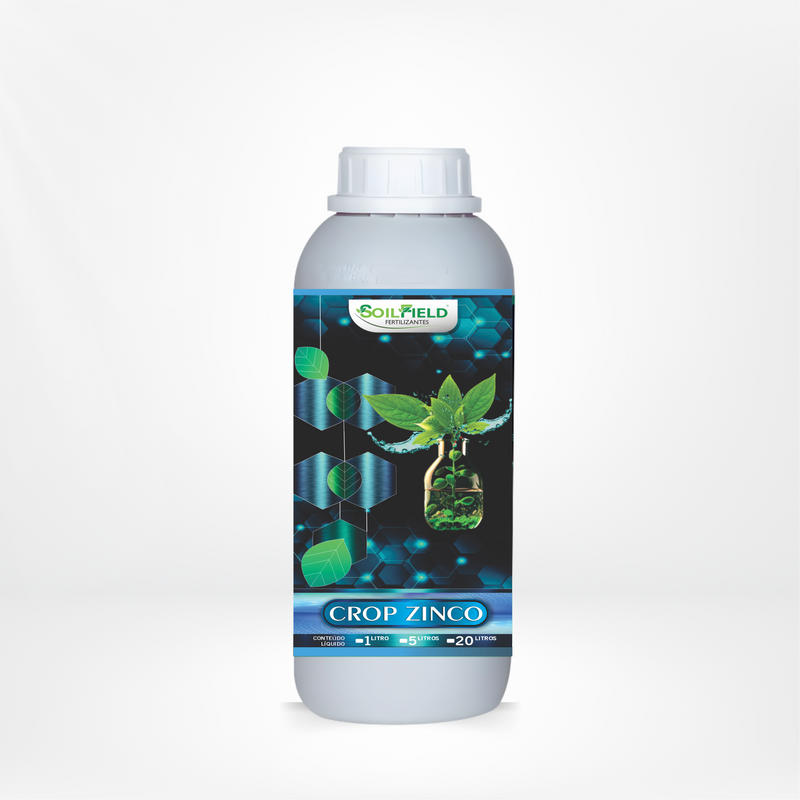 Crop Zinco 7% – Fertilizante concentrado em Zinco.