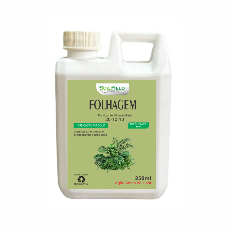 Folhagem 20-10-10 - Fertilizante Mineral Misto - 250ML