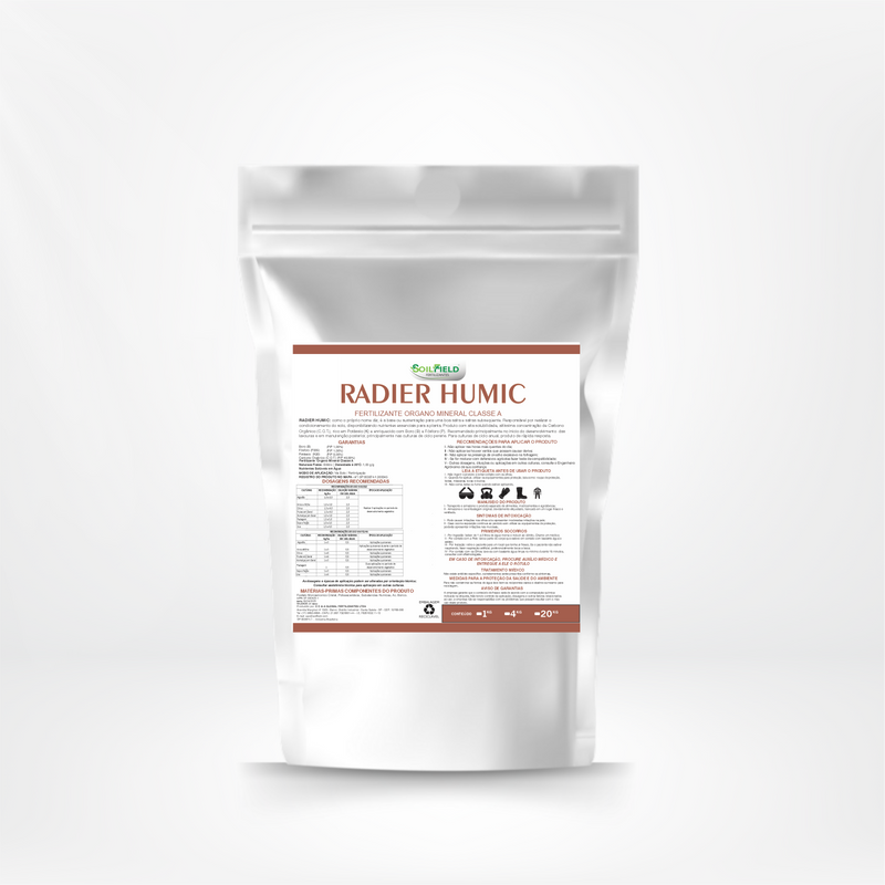 RADIER HUMIC - FERTILIZANTE ORGANO MINERAL - LEONARDITA