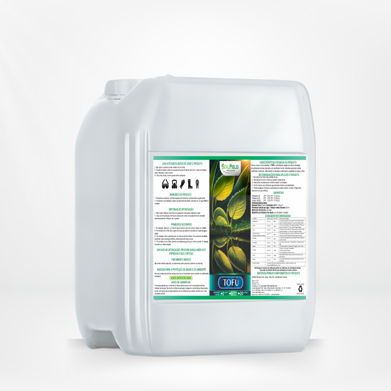 Tofú – Fertilizante vegetal com alta concentração de macro e micronutrientes e substancias húmicas